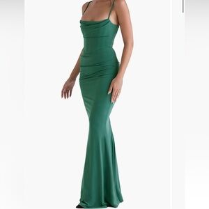 House of CB Miles Jersey Corset Maxi.